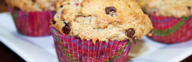 Image for Chocolate Chip Muffins with Strawberries