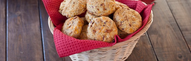 Image for Cheddar Cheese Biscuits with Bacon