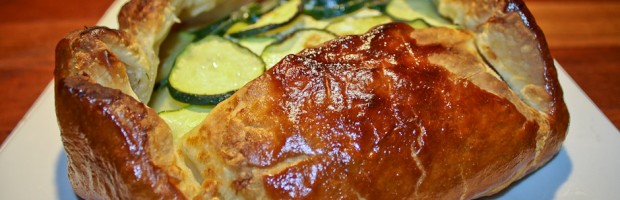 Image for Zucchini and Ricotta Cheese Galette
