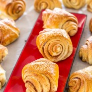 Cardamom cinnamon rolls, a North American version of delicious Finnish Pulla | BakingGLory.com #breads #breakfast #rolls