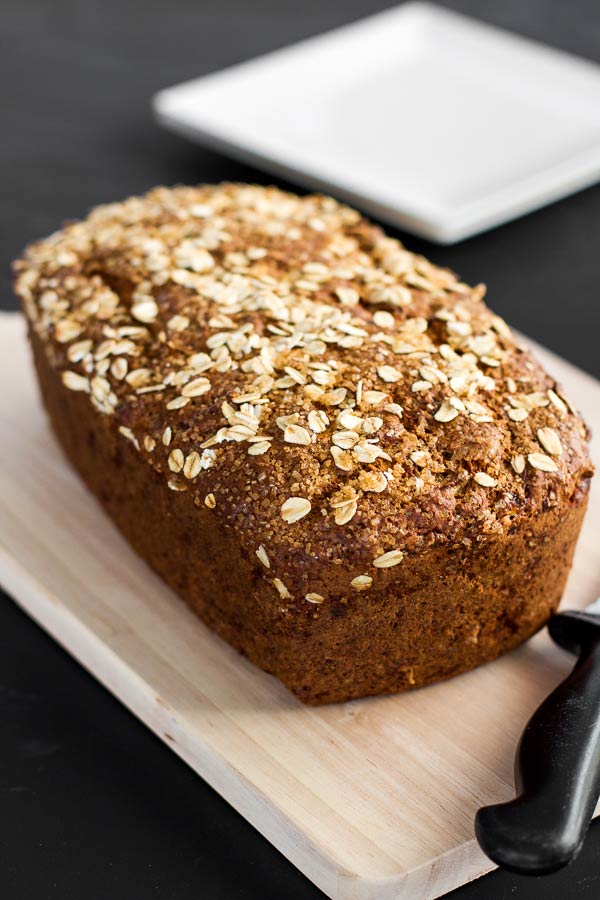 A healthy version of the classic banana bread