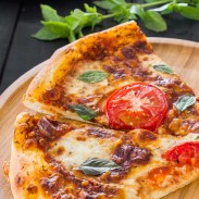 Easiest Italian pizza recipe with only a couple ingredients but same delicious flavor