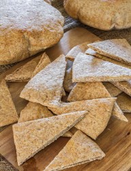 Easy to make pita bread with 100% whole wheat flour