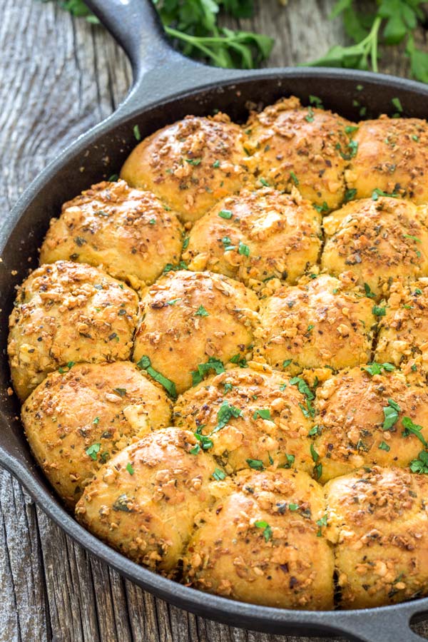 Another way of making delicious rolls using your cast iron skillet