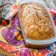 Cantaloupe tea loaf the perfect breakfast snack